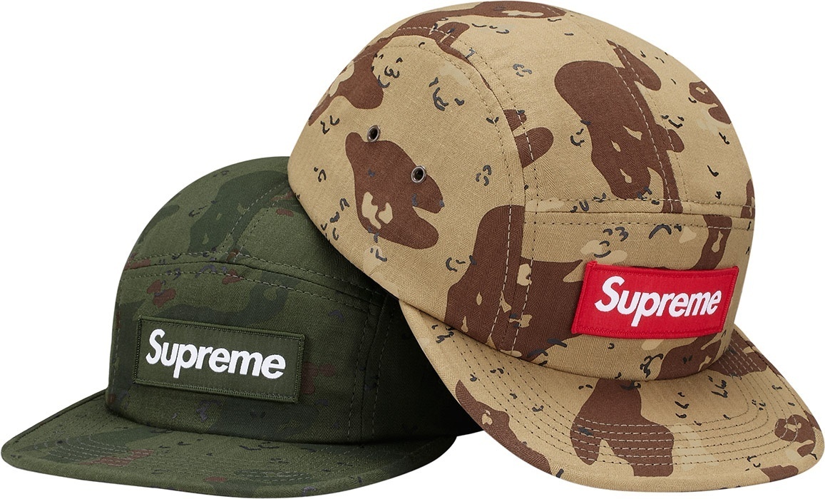 Chip Camo Camp Cap